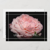 Korallenrote Einladung (Vorne/Hinten)