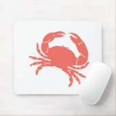 Korallenrote Krabbe Mousepad (Mit Mouse)