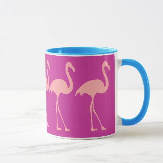 Korallenrote rosa tasse (Rechts)
