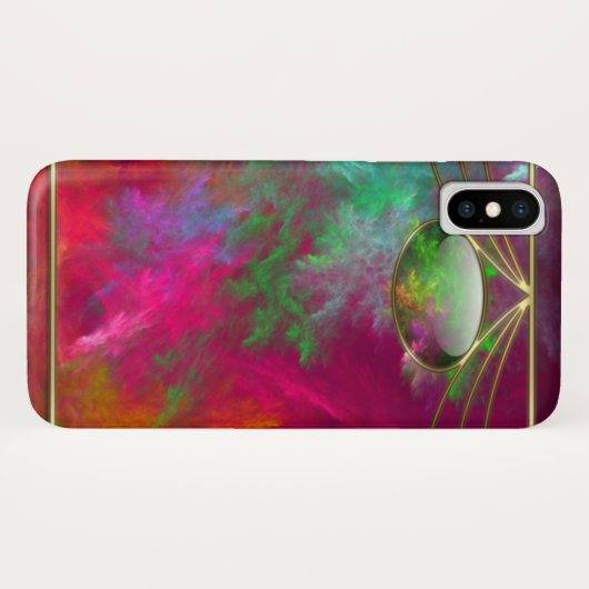 Korallenrote Tiefen iPhone Case-Mate Case-Mate iPhone Hülle (Rückseite (Horizontal))