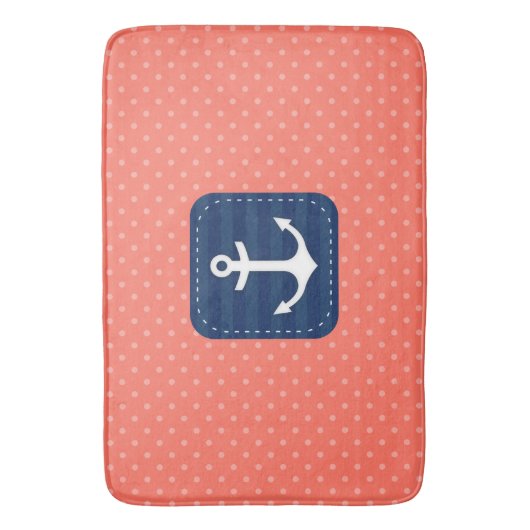 Korallenroter Badematte (Vorderseite Vertikal)