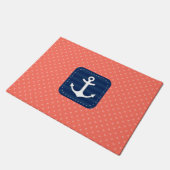 Korallenroter Fußmatte (Schrägansicht)