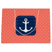 Korallenroter Große Geschenktüte (Vorderseite)