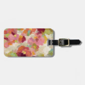 Korallenroter und Smaragdgarten Gepäckanhänger (Vorderseite horizontal)