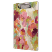 Korallenroter und Smaragdgarten Klemmbrett (Links)