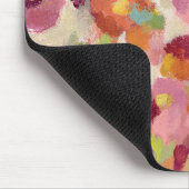 Korallenroter und Smaragdgarten Mousepad (Ecke)