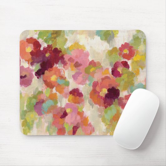 Korallenroter und Smaragdgarten Mousepad (Mit Mouse)