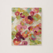 Korallenroter und Smaragdgarten Puzzle (Vertikal)