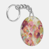 Korallenroter und Smaragdgarten Schlüsselanhänger (Vorderseite links)