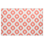 Korallenrotes Ikat Muster Stoff (Fat Quarter (45,7 x 55,9 cm))