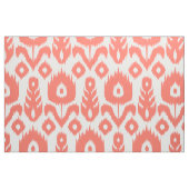 Korallenrotes Ikat Muster Stoff (Fat Quarter (45,7 x 55,9 cm))