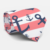 Korallenrotes Krawatte (Gerollt)