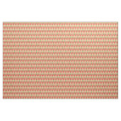 Korallenrotes Stiefmütterchen - retro Stoff (Fat Quarter (45,7 x 55,9 cm))