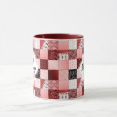 Korallenrotes und rotes tasse (Zentrum)