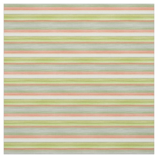 Korallenrotes Zitronenfarbenmuster Stoff (Muster)