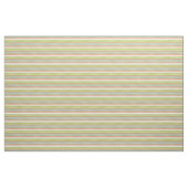 Korallenrotes Zitronenfarbenmuster Stoff (Fat Quarter (45,7 x 55,9 cm))
