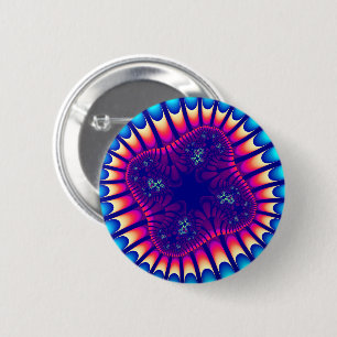 Korallensee-Blume Button