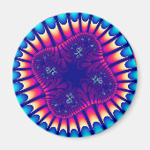 Korallensee-Blume Magnet (Vorne)