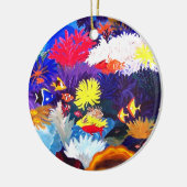Korallensee Keramikornament (Links)