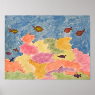 Korallensee Poster