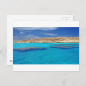 Korallensee Postkarte (Vorne/Hinten)