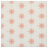 Korallensegelkompass Stoff (Muster)