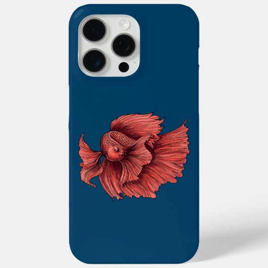 Korallensima kämpft Fisch Case-Mate iPhone Hülle (Rückseite)
