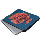 Korallensima kämpft Fisch Laptopschutzhülle (Vorne Knopf)