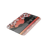 Korallensommer - Asiatische Badmatten Badematte (Schrägansicht)