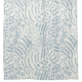 Korallenstrand Duschvorhang (Vorderseite)