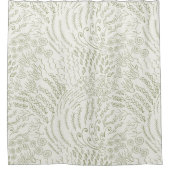 Korallenstrand Duschvorhang (Vorderseite)