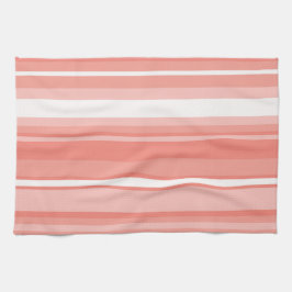 Korallenstreifen Handtuch