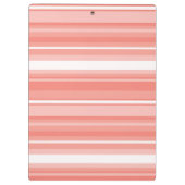 Korallenstreifen Klemmbrett (Rückseite)