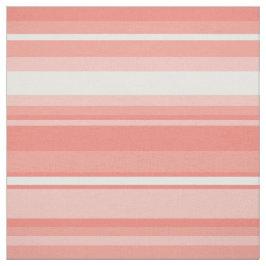 Korallenstreifen Stoff