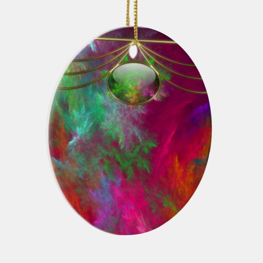 Korallentiefen Keramikornament (Rechts)