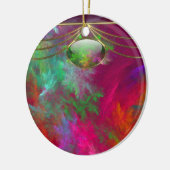 Korallentiefen Keramikornament (Links)