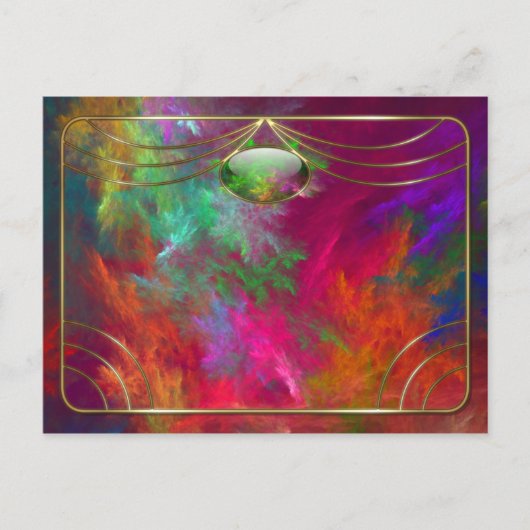 Korallentiefen Postkarte (Vorderseite)