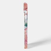 Korallenuntersee-Roter Ton Case-Mate iPhone Hülle (Rückseite / Links)