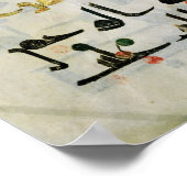 Koran, 9. Jahrhundert, Kalifat von Abbasiden Poster (Ecke)