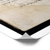 Koran, arabisch gedruckt, 1537 (Tinte auf Papier) Poster (Ecke)