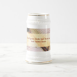 Koran - harte Herzen der Brüche - islamische Tass Bierglas