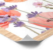 Koran Zitat Islamische Mauer Kunst, Surah und Dhuh Poster (Ecke)