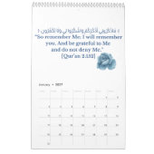 Koranische Verse 2025 Kalender (Jan 2027)