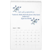 Koranische Verse 2025 Kalender (Mär 2026)