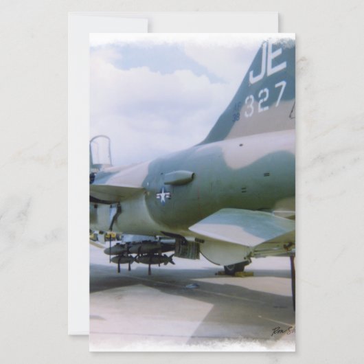 Korat AFB Thailand 1968  F-105  A2 (Vorderseite)