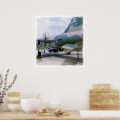 Korat AFB Thailand 1968 F-105 A2 Poster (Küche)