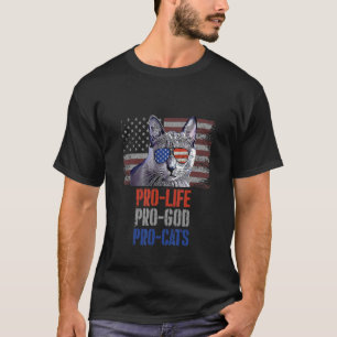 Korat Katze Pro Leben Pro Gott Pro Katzen Amerikan T-Shirt