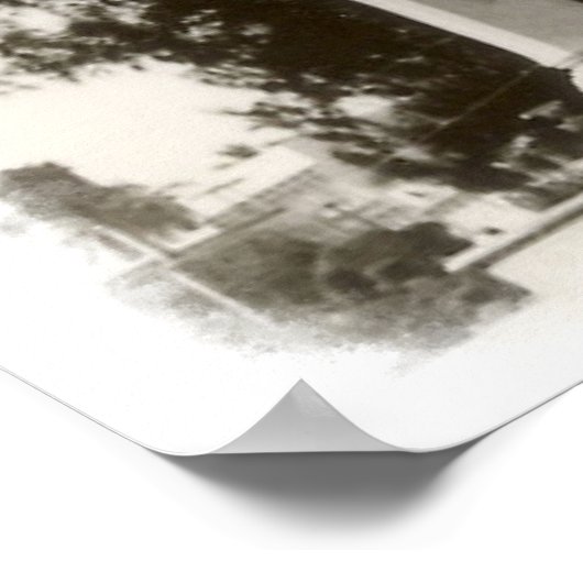 Korat Thailand Monument 1969 Poster (Ecke)