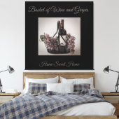 Korb aus Schmiedeeisen Leinwanddruck (Insitu (Schlafzimmer))