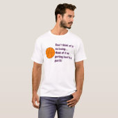 Korb-Ball-Mädchen T-Shirt (Vorne ganz)